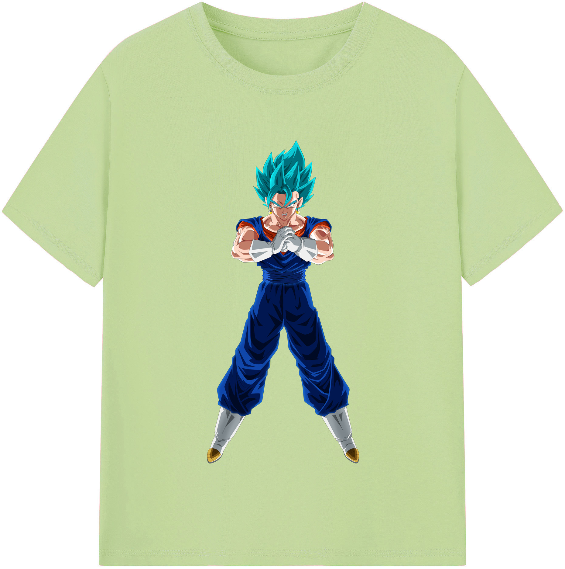 （画像用） ドラゴンボール ベジット DRAGON BALL Vegetto 綿100％半袖Tシャツ（フロントプリント）